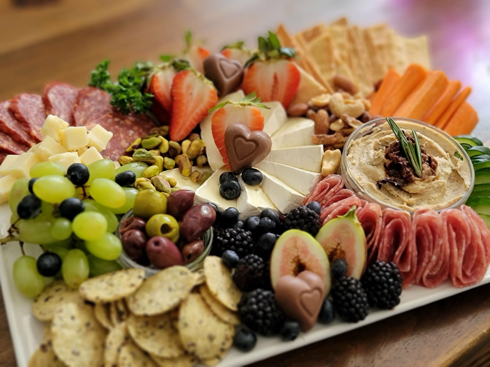 Artisan charcuterie board