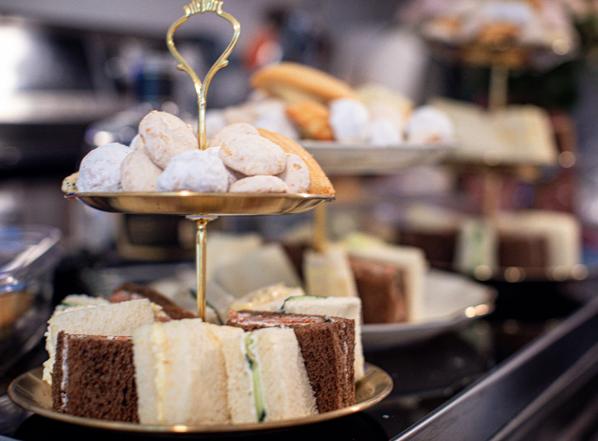 Tea party tiered trays